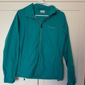 Columbia Turquoise Outdoor Jacket